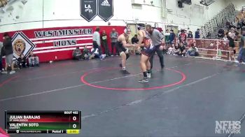 170 lbs Quarterfinal - Valentin Soto, Chaffey vs Julian Barajas, St John Bosco