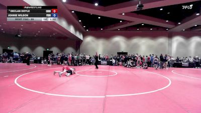 86 lbs Quarters - Declan Doyle, Connecticut vs Johnie Wilson, Pennsylvania