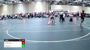 136 lbs Round Of 32 - Alani Marrujo, Animal House WC vs Isabel Leyva, Community Youth Center (CYC)