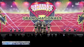 Chico Cheer All Stars - Blackout [2026 L4 Senior - D2 - Small Day 2] 2026 Spirit Sports Grand Nationals
