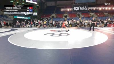 138 lbs Champ. Rd Of 64 - Brooks McCollom, OK vs Connor Allison, MD