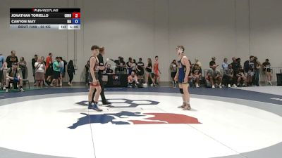 55 kg Cons. Rd Of 32 - Jonathan Toriello, Connecticut vs Canyon May, Interior Grappling Academy