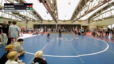 106 lbs Rr Rnd 5 - Ben Bolduc, New England Gold MS vs Rob Penman, Centurion MS