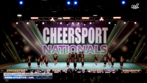 Reign Athletics - Hail [2026 L1 Youth - Flex - Medium Day 1] 2026 CHEERSPORT National All Star Cheerleading Championship