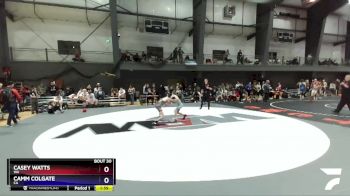 100 lbs Champ. Round 1 - Casey Watts, WA vs Camm Colgate, CA