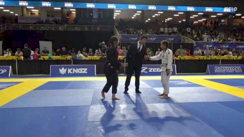 Shahana Shams vs Leila Connell 2026 Pan Kids Jiu-Jitsu IBJJF Championship