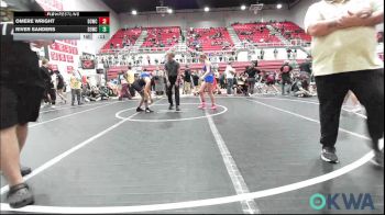 115 lbs Rr Rnd 3 - Paisley Cottman, Smith Wrestling Academy vs Hayley Crane, Midwest City Bombers Youth Wrestling Club