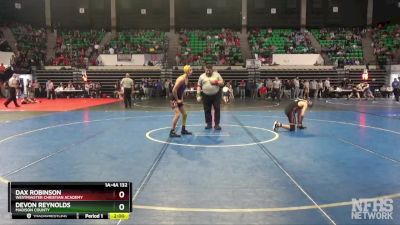 1A-4A 132 Champ. Round 1 - Devon Reynolds, Madison County vs Dax Robinson, Westminster Christian Academy