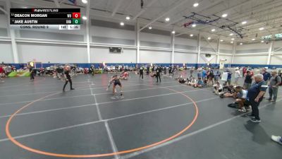 138 lbs Cons. Round 9 - Jake Austin, Unattached vs Deacon Morgan, Wrestling University