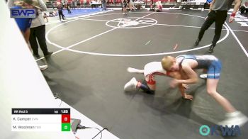 64 lbs Rr Rnd 5 - Kael Camper, Caney Valley Wrestling vs Mason Woolman, Tiger Trained Wrestling