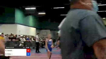 97 lbs Consolation - Alexandra Sebek, IL vs Dakota Raby, OK