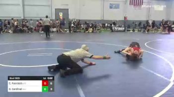 90 lbs Rr Rnd 2 - Cole Faircloth, Atc vs Gus Cardinal, Valiant Preps