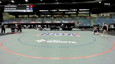 117 lbs Cons. Round 3 - Chloe Herrick, Baker vs Callie Payton, Lindsey Wilson