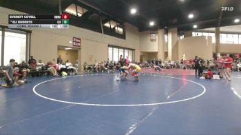 138 lbs Cons. Round 3 - Everett Covell, Brother Melchior Wrestling Clu vs Eli Roberts, B.R.A.W.L
