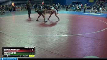 132 lbs Cons. Round 6 - Brycen Arbogast, Benedictine College Prep vs Trevor Jones, Delbarton