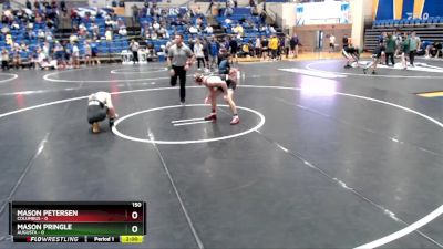 150 lbs Round 4 - Mason Pringle, Augusta vs Mason Petersen, Columbus