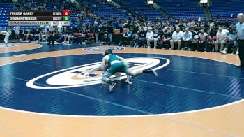126 lbs Quarterfinals (8 Team) - Owen Petersen, Coal City vs Tucker Garey, Stanford (Olympia)