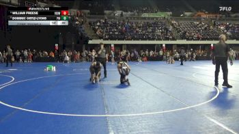 140 lbs Cons. Round 3 - William Freese, Victory School Of Wrestling vs Dominic Ortiz-Lyons, Pinnacle