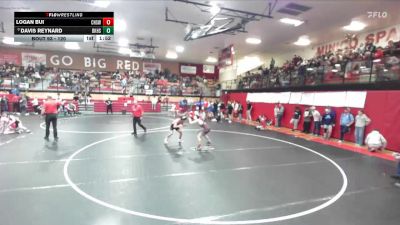 120 lbs Champ. Round 2 - Logan Bui, Centennial High School vs Davis Reynard, Bishop Kelly High School