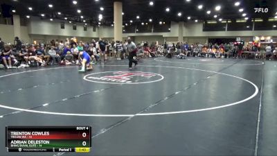 157 lbs Round 2 (4 Team) - Skylar Hackl, BHWC/Duval Elite vs Trenton Cowles, Trojan WA