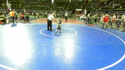 53 lbs Consi Of 16 #2 - Mateo Vazquez, Millville PAL vs Carter Schuler, Upper Township