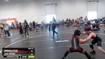 80 lbs Cons. Round 2 - Jeremiah Pitter, KC Elite Training Center vs John Strong, West Wateree Wrestling Club