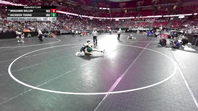 150 lbs Champ. Rd Of 16 - Jackson Young, Shiocton vs Benjamin Miller, Wittenberg-Birnamwood