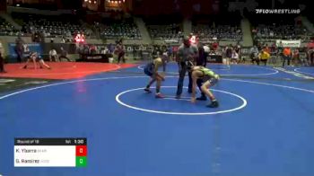 101 lbs Prelims - Kalob Ybarra, Bear Cave vs Gabriel Ramirez, Aces Wrestling Academy