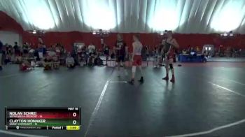 145 lbs Placement Matches (8 Team) - Clayton Honaker, Grant Community vs Nolan Schrei, Weyauwega-Fremont