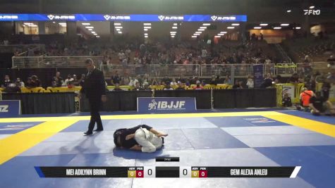 Gem Alexa Anleu vs Mei Adilynn Brinn 2025 Pan Kids Jiu-Jitsu IBJJF Championship