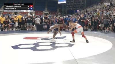 126 lbs Champ. Rd Of 128 - Raymond Castillo, CA vs Adam Daniels, AR