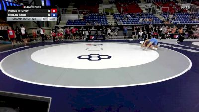 120 lbs Champ. Rd Of 128 - Pierce Ritchey, TX vs Deklan Barr, PA