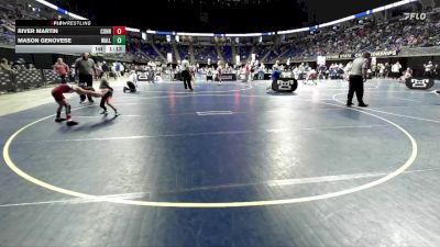 60 lbs Consy 2 - River Martin, Connellsville vs Mason Genovese, Wallenpaupack