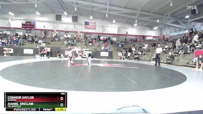 149 lbs Cons. Round 2 - Daniel Sinclair, Millersville vs Connor Saylor, Gannon