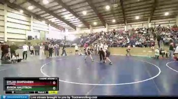 160 lbs Champ. Round 2 - Dylan Shafizadeh, Riverton vs Byron Ahlstrom, Corner Canyon