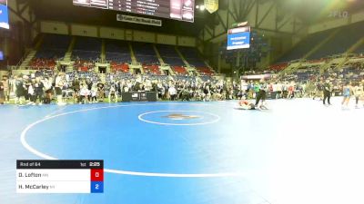 117 lbs Rnd Of 64 - Destiney Lofton, Minnesota vs Hannah McCarley, New York