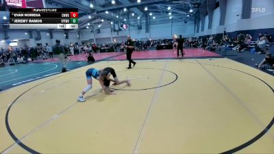 80 lbs 5th Place Match - Evan Noriega, Cornerstone Warriors Wrestling Club vs Jeremy Ramos, El Paso Enforcers Wrestling Club