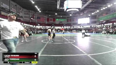 152 lbs Cons. Round 2 - Lucas Tryborn, Owyhee vs Jack Torresani, Borah