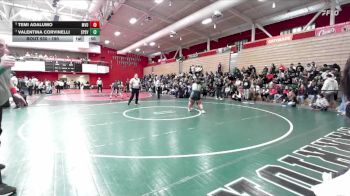 190 lbs Cons. Semi - Temi Adalumo, Monte Vista (Danville) vs Valentina Corvinelli, St Patrick - St Vincent