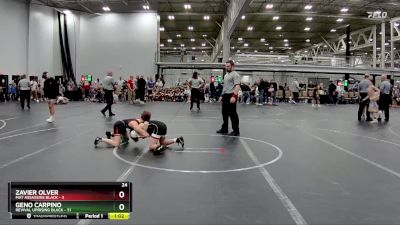 88 lbs Round 1 (4 Team) - Geno Carpino, Revival Uprising Black vs Zavier Olver, Mat Assassins Black