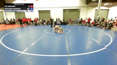 132 lbs Jax Mescher, Idaho vs Matthew Peterson, New York Blue
