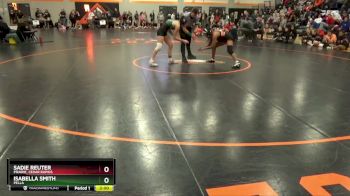 110 lbs Quarterfinal - Sadie Reuter, Prairie, Cedar Rapids vs Isabella Smith, Pella