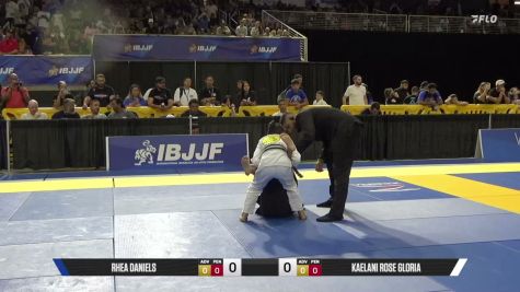 Kaelani Rose Gloria vs Rhea Daniels 2026 Pan Kids Jiu-Jitsu IBJJF Championship