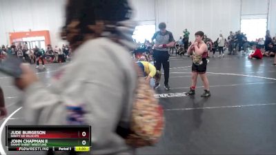 Semifinal - Jude Burgeson, Ninety Six Wildcats vs John Chapman Ii, Swamp Rabbit Wrestling