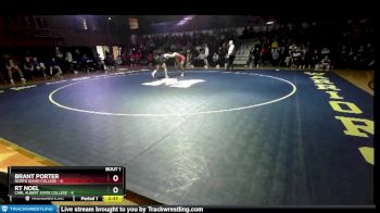 141 lbs Finals (2 Team) - Brant Porter, North Idaho College vs RT Noel, Carl Albert State College