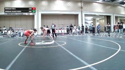 113 lbs Consi Of 8 #1 - Deegan Bell, Etiwanda HS vs Jordan Duszynski, Lancer WC
