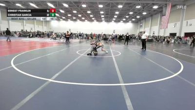 120 lbs Consi Of 64 #2 - Ernest Franklin, NJ vs Christian Garcia, NY