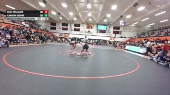 190 lbs Semis & 1st Wrestleback (8 Team) - Joel Williams, Glenrock vs Kannon Grant, Cody