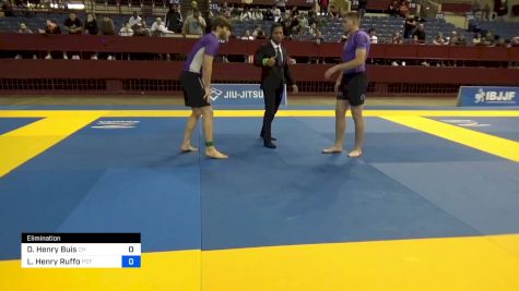 David Henry Buis vs Luke Henry Ruffo 2024 Pan IBJJF Jiu-Jitsu No-Gi Championship