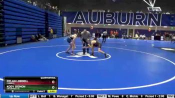 152 lbs Quarterfinal - Dylan Lobdell, Lambert vs Kody Sigmon, Enterprise HS